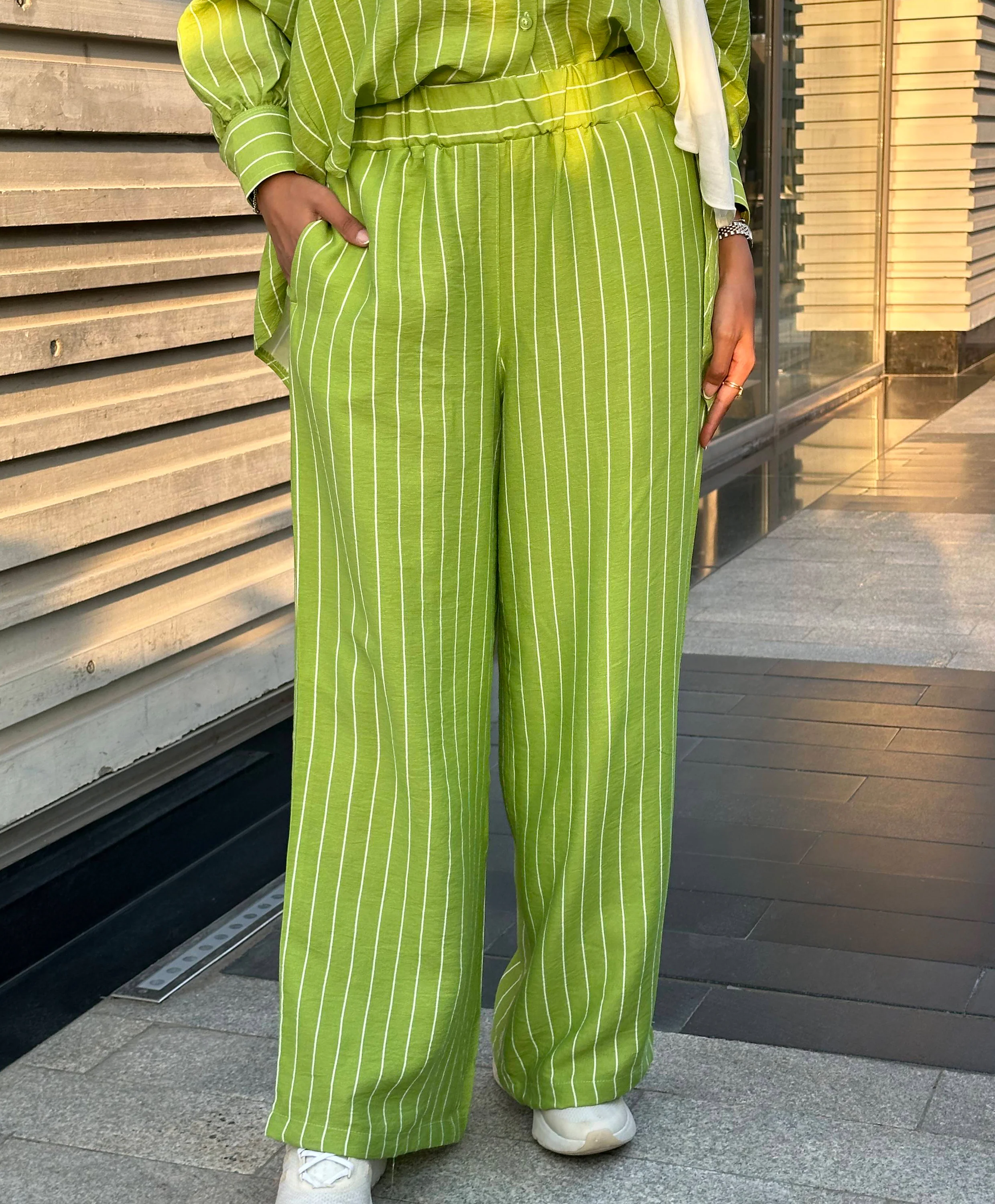 Striped Linen Pants - Image 6