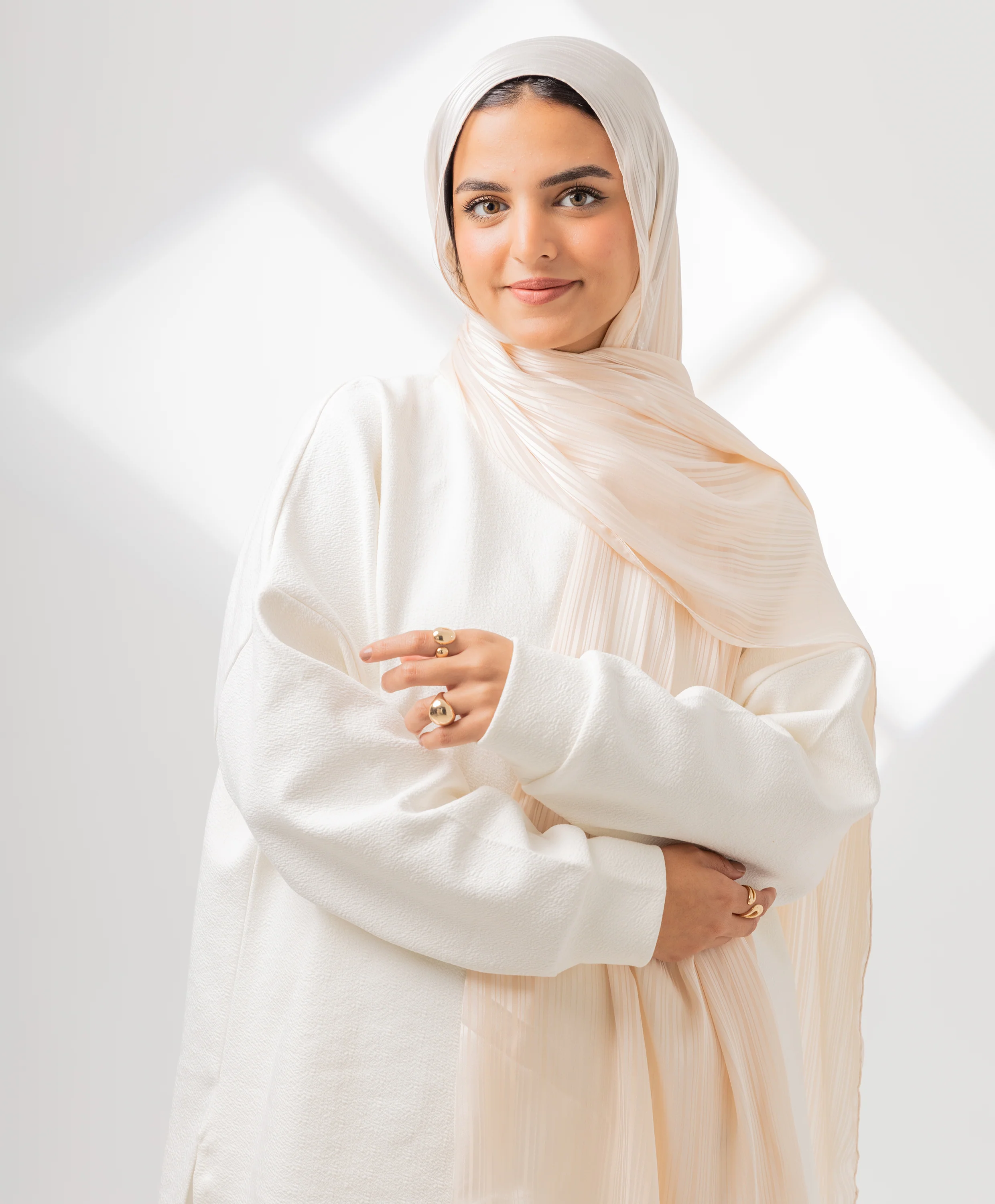 Whisper Satin Chiffon Scarf - Image 15